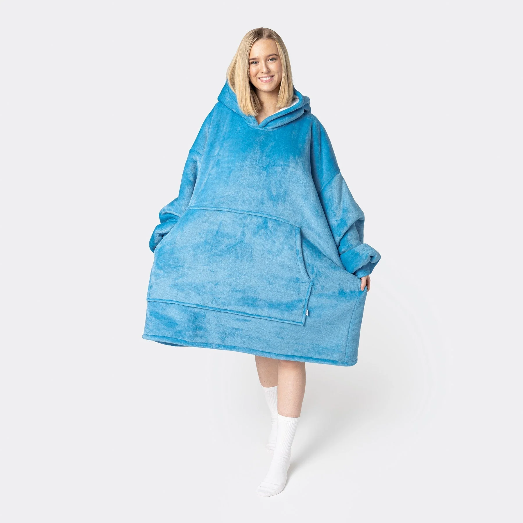 Blue HappyHoodie - Image 3
