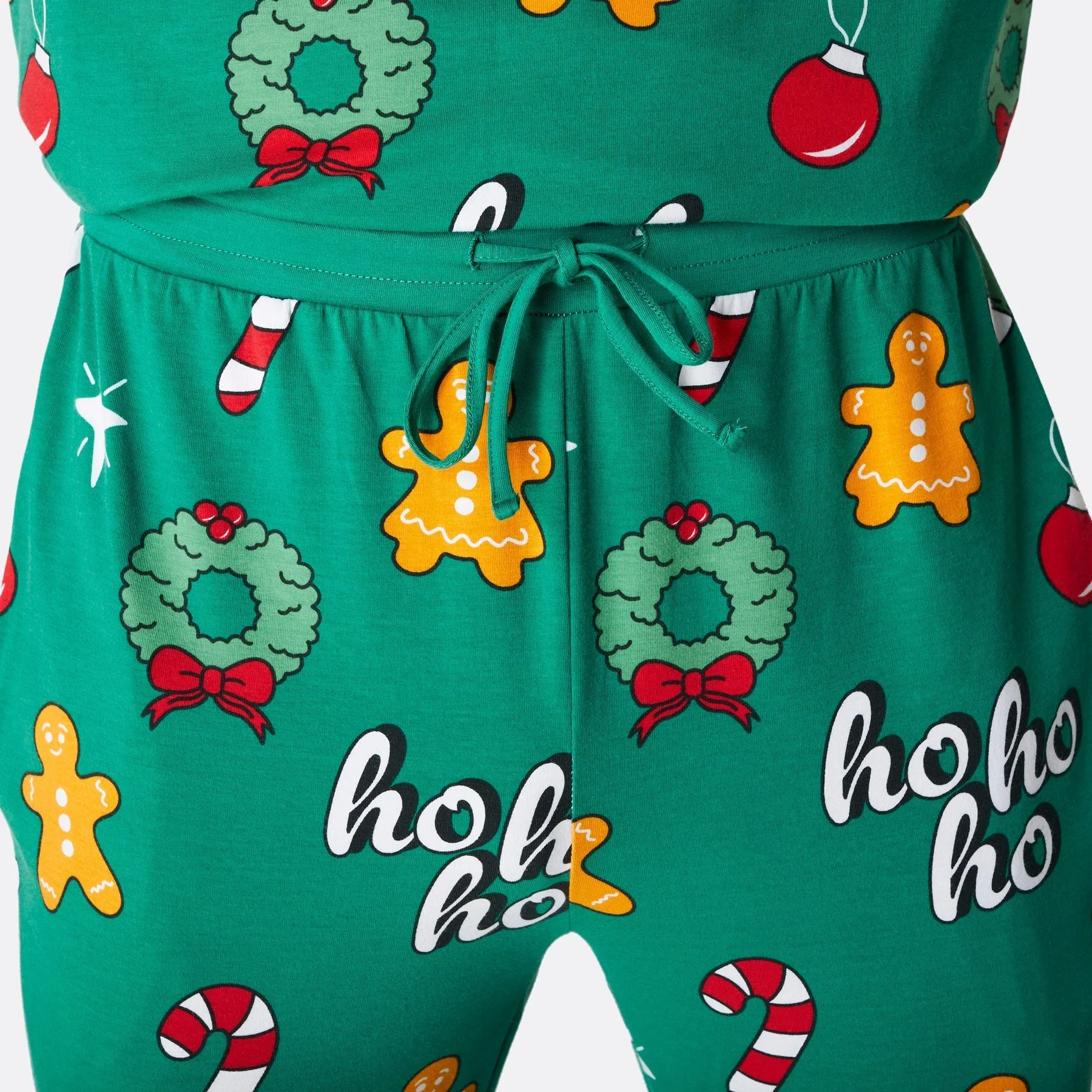 Green Hohoho Christmas Pyjamas Family - Image 9
