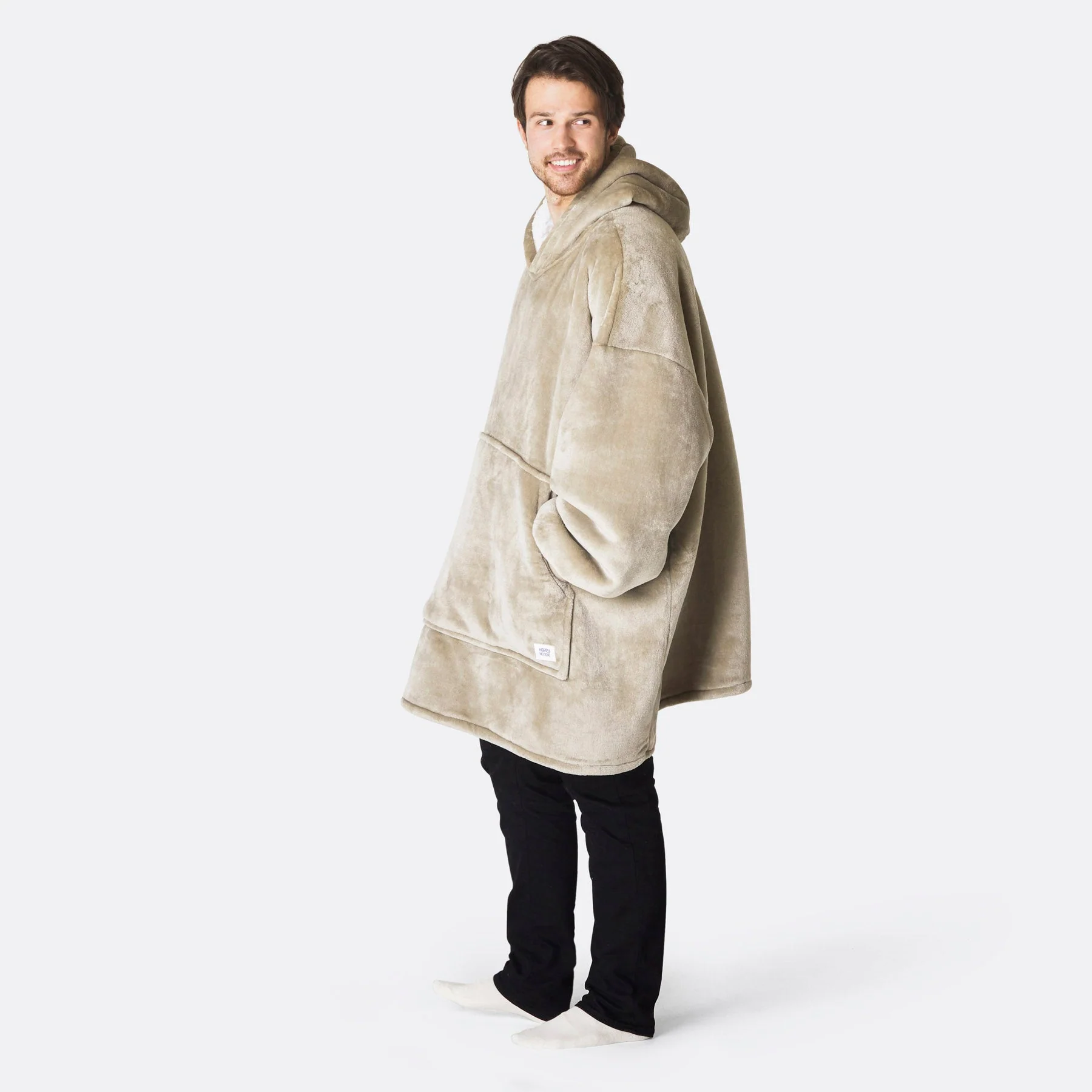 Khaki HappyHoodie - Image 5