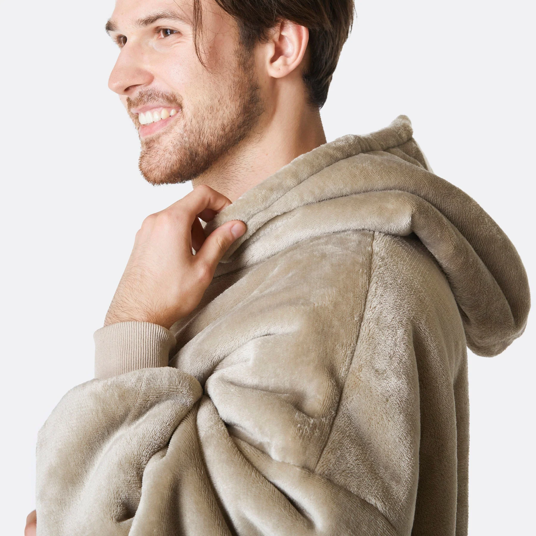 Khaki HappyHoodie - Image 7
