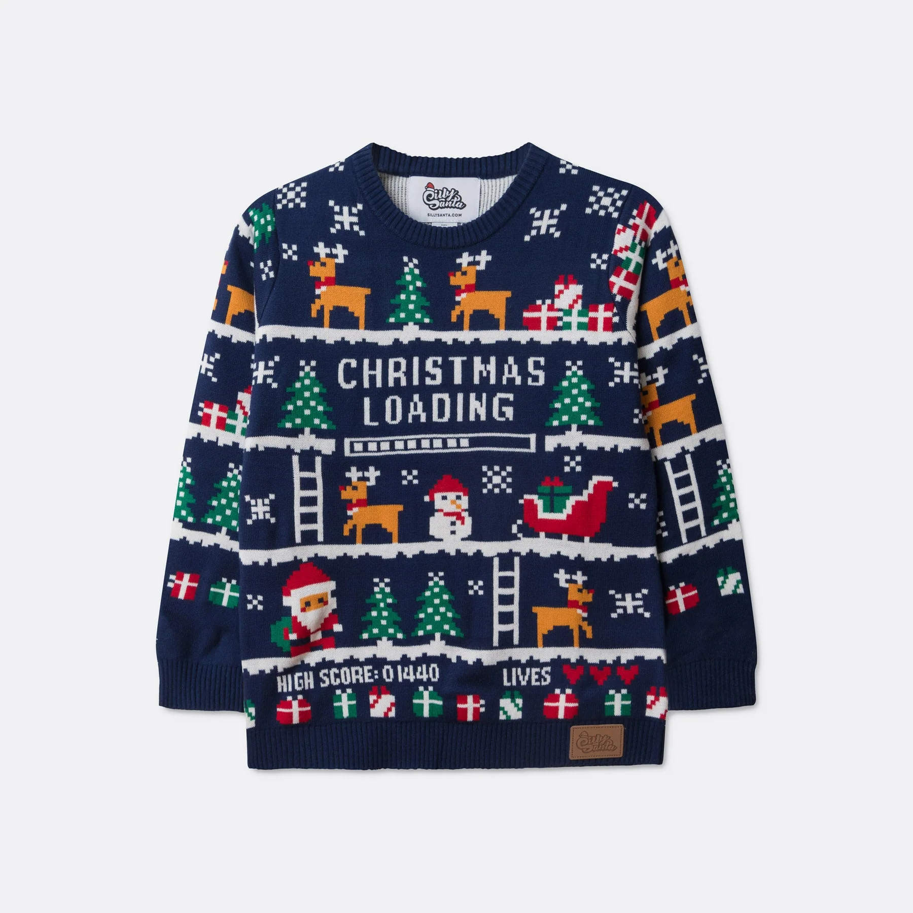Kids' Retro Video Game Christmas Jumper - Image 3
