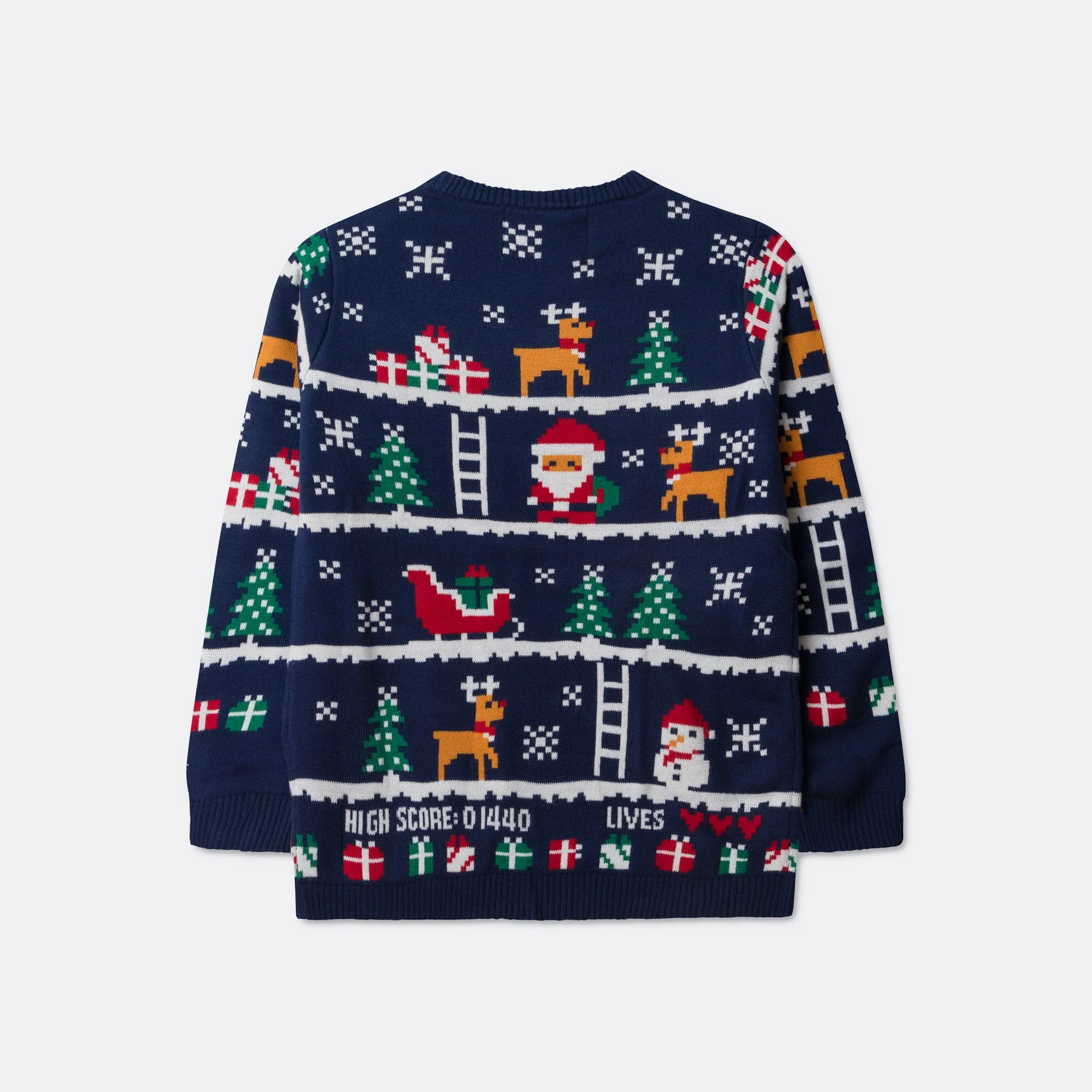 Kids' Retro Video Game Christmas Jumper - Image 4