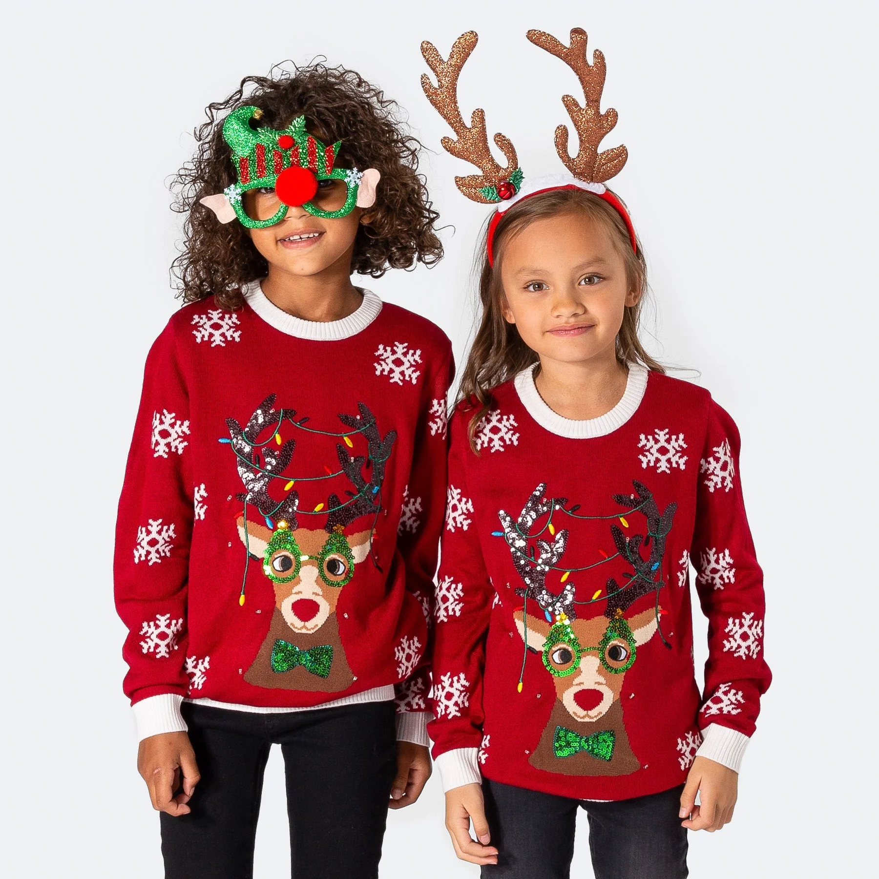 Kids' Rudolf Christmas Jumper - Image 4