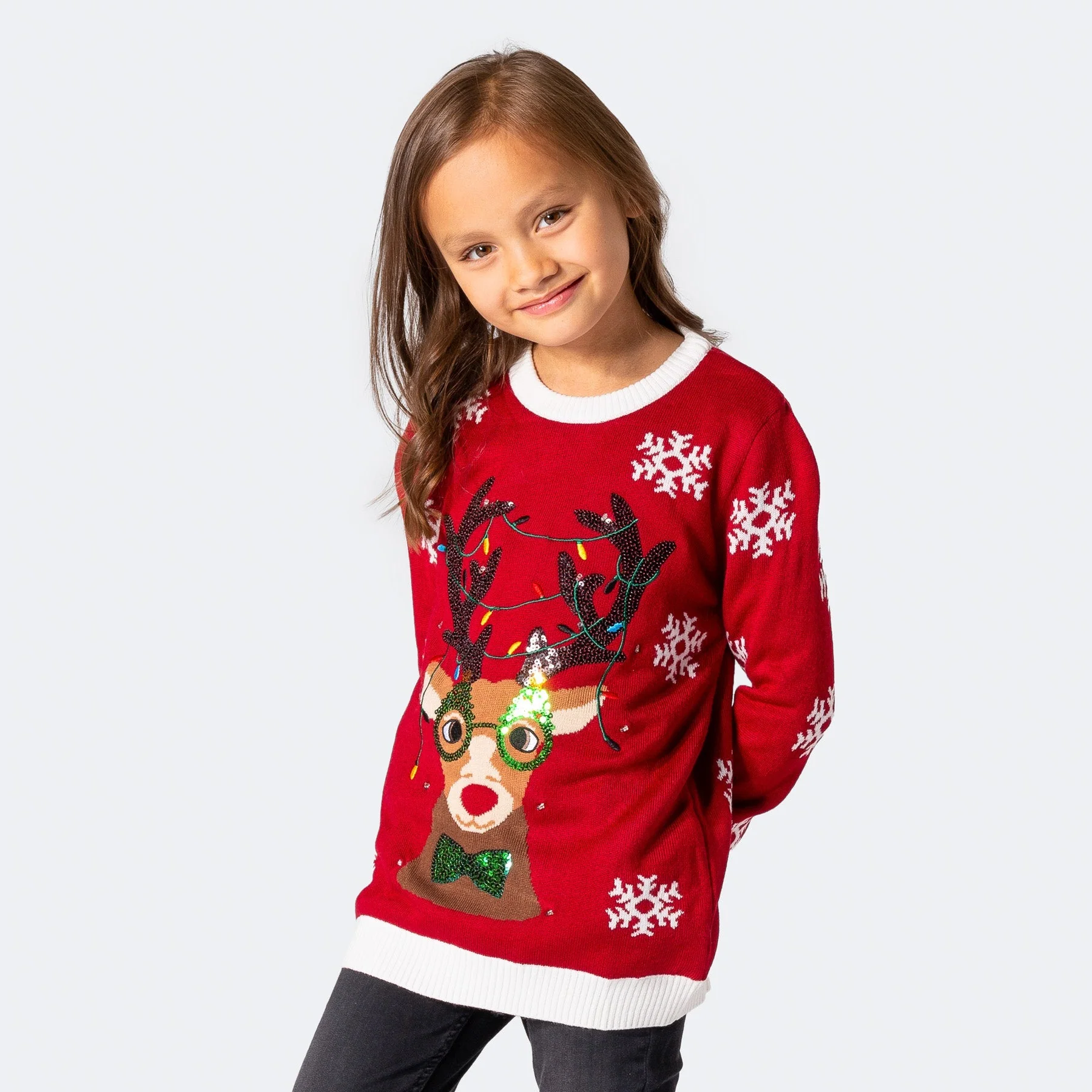 Kids' Rudolf Christmas Jumper - Image 5