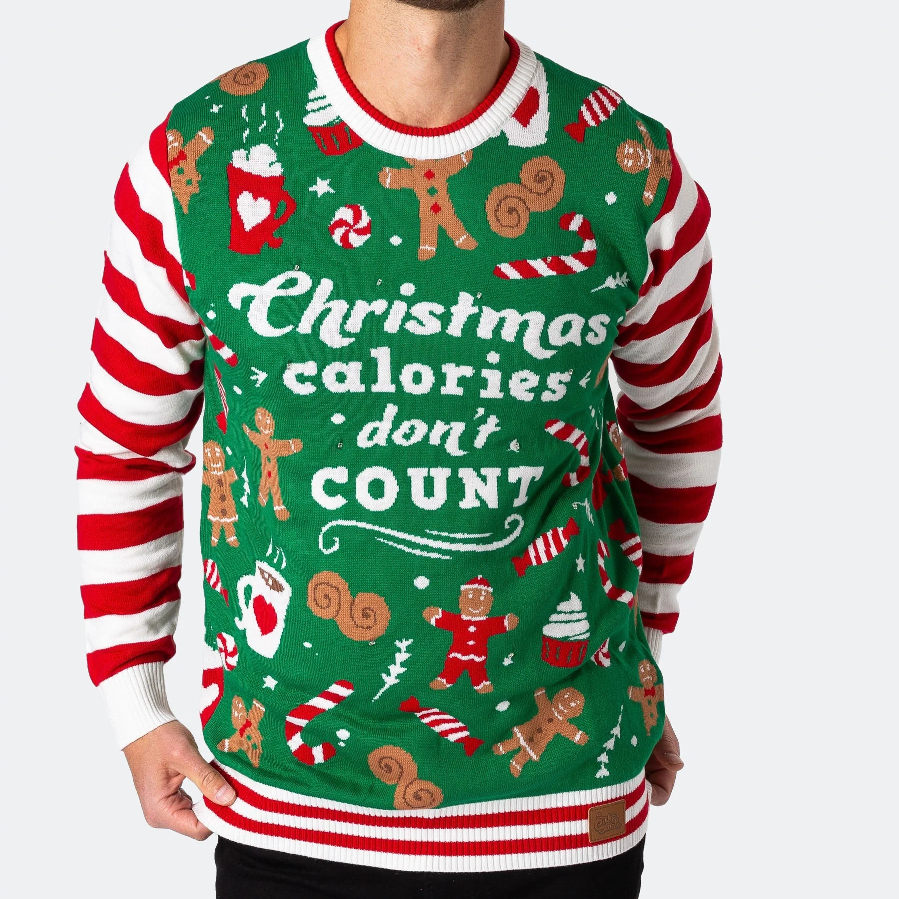 Men's Christmas Calories Jumper - Image 6