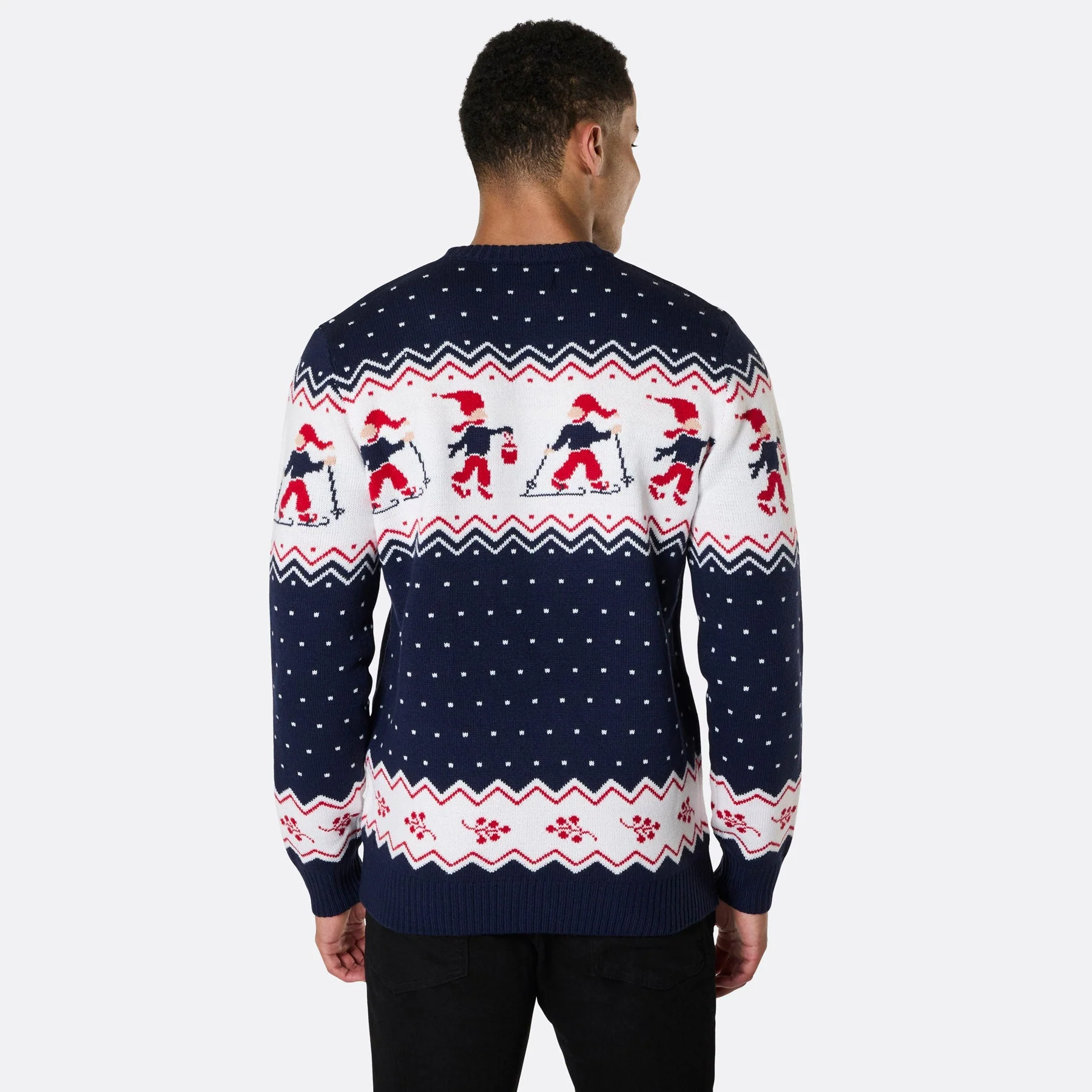Men's Christmas Scenery Christmas Jumper - Image 4