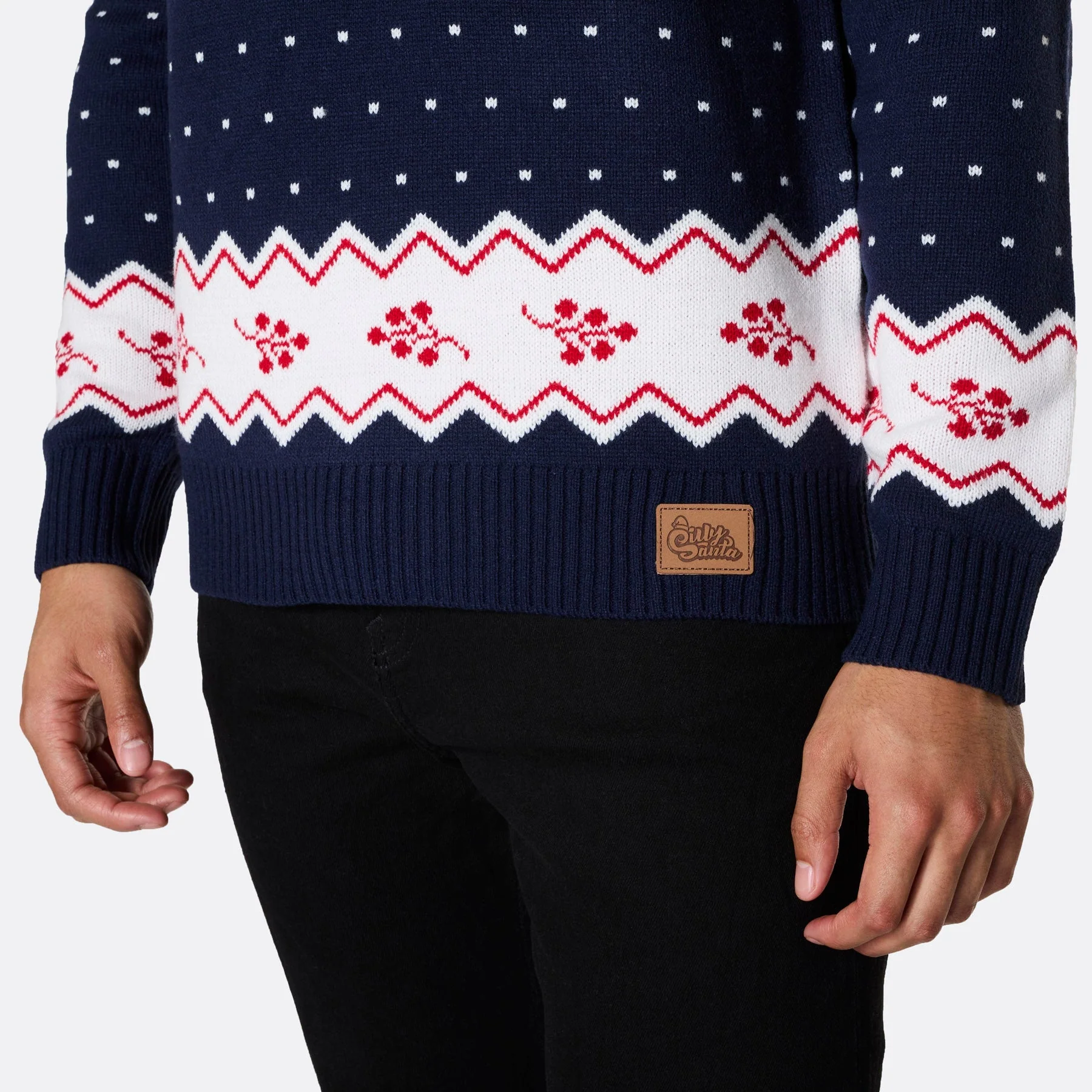 Men's Christmas Scenery Christmas Jumper - Image 5