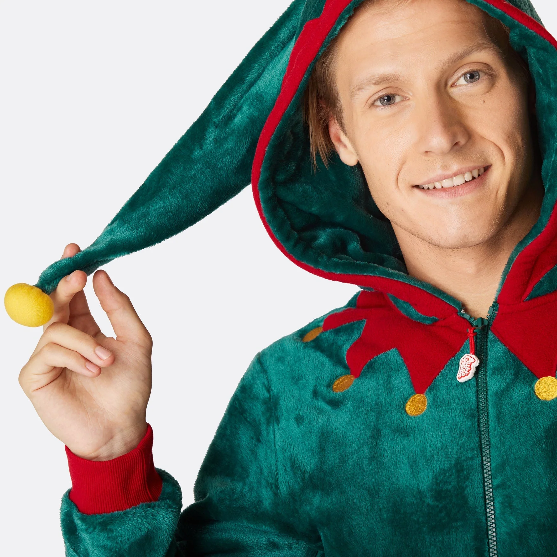 Men's Elf Onesie - Image 4