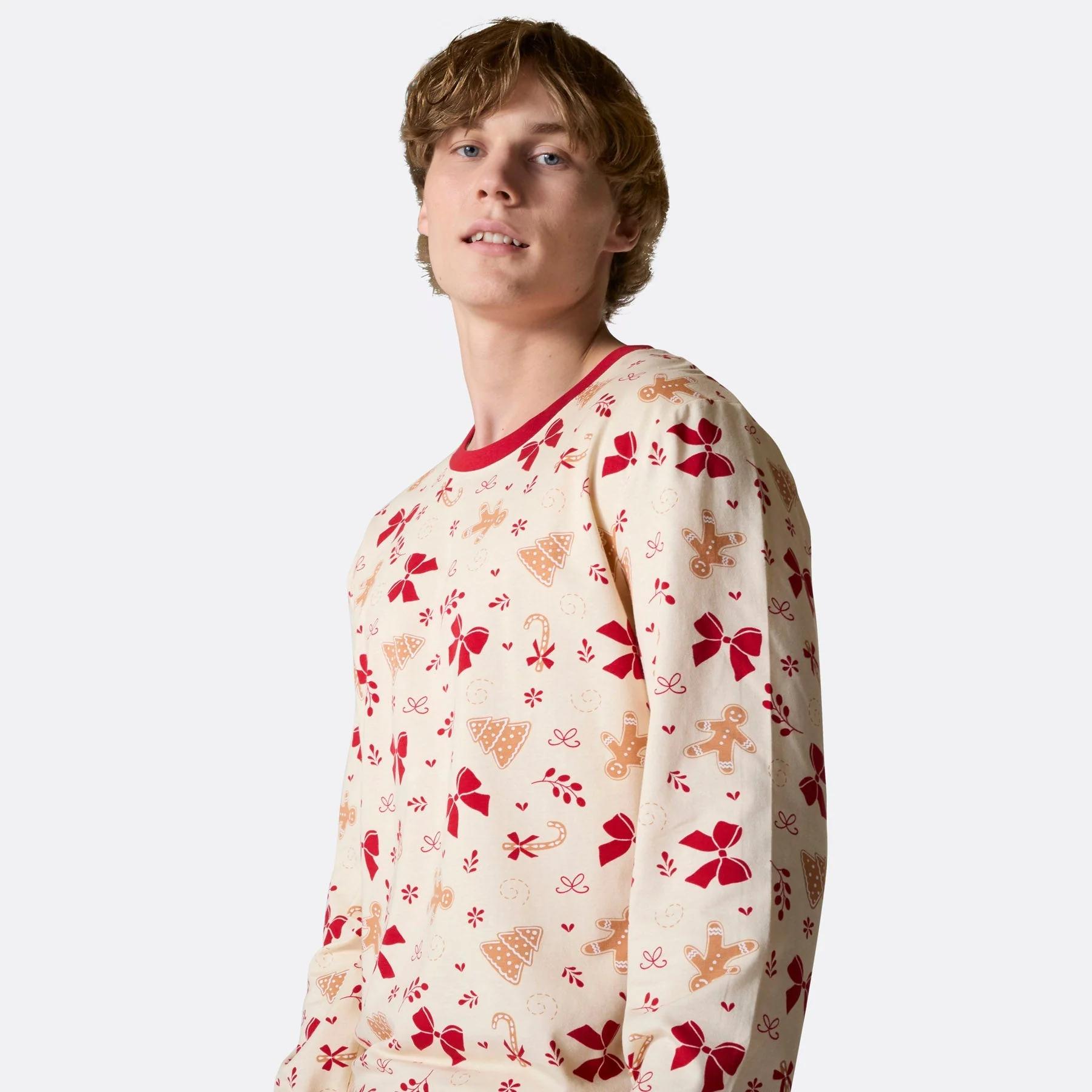 Men's Gingerbread Christmas Pyjamas - Image 3