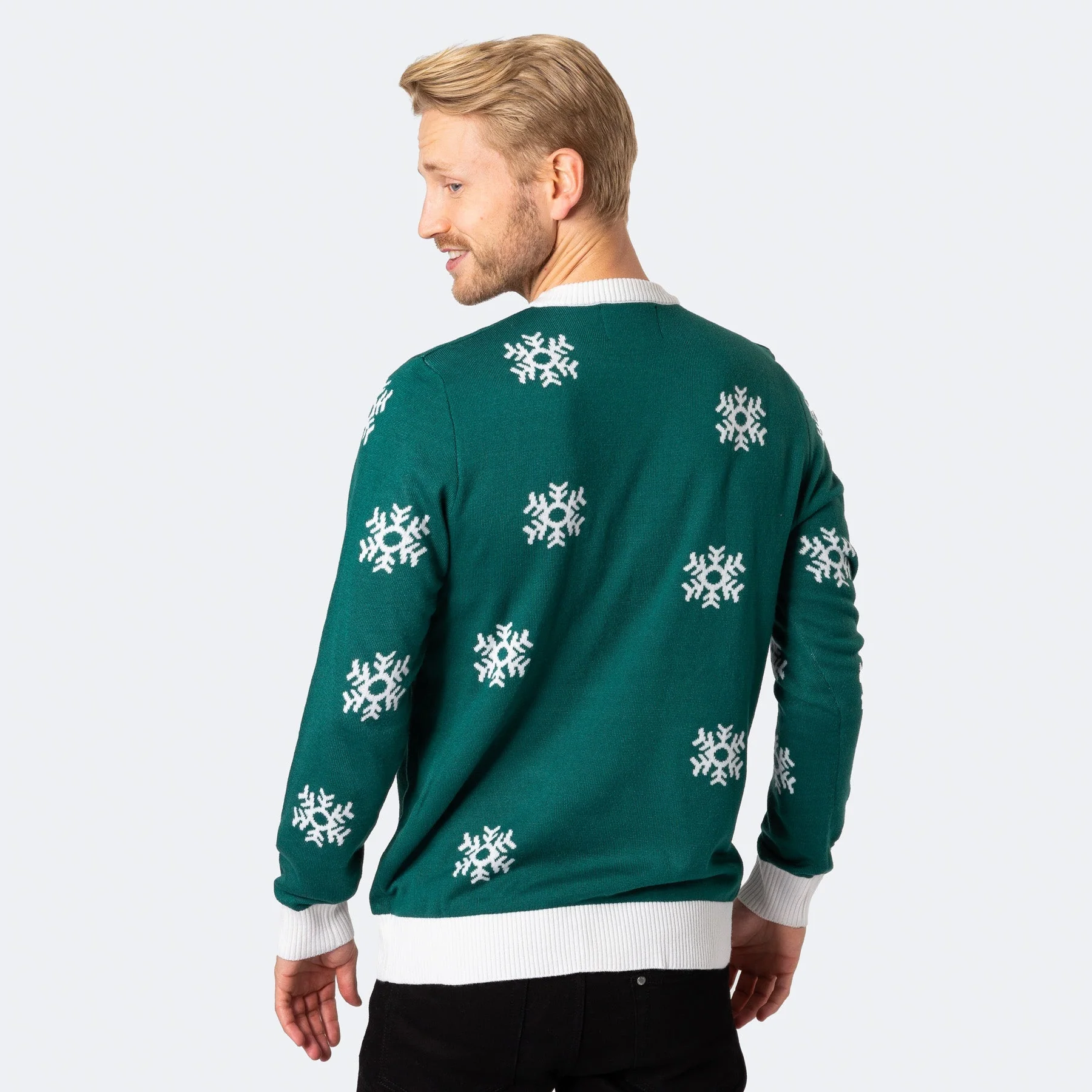 Men's Rudolf Christmas Jumper - Image 3