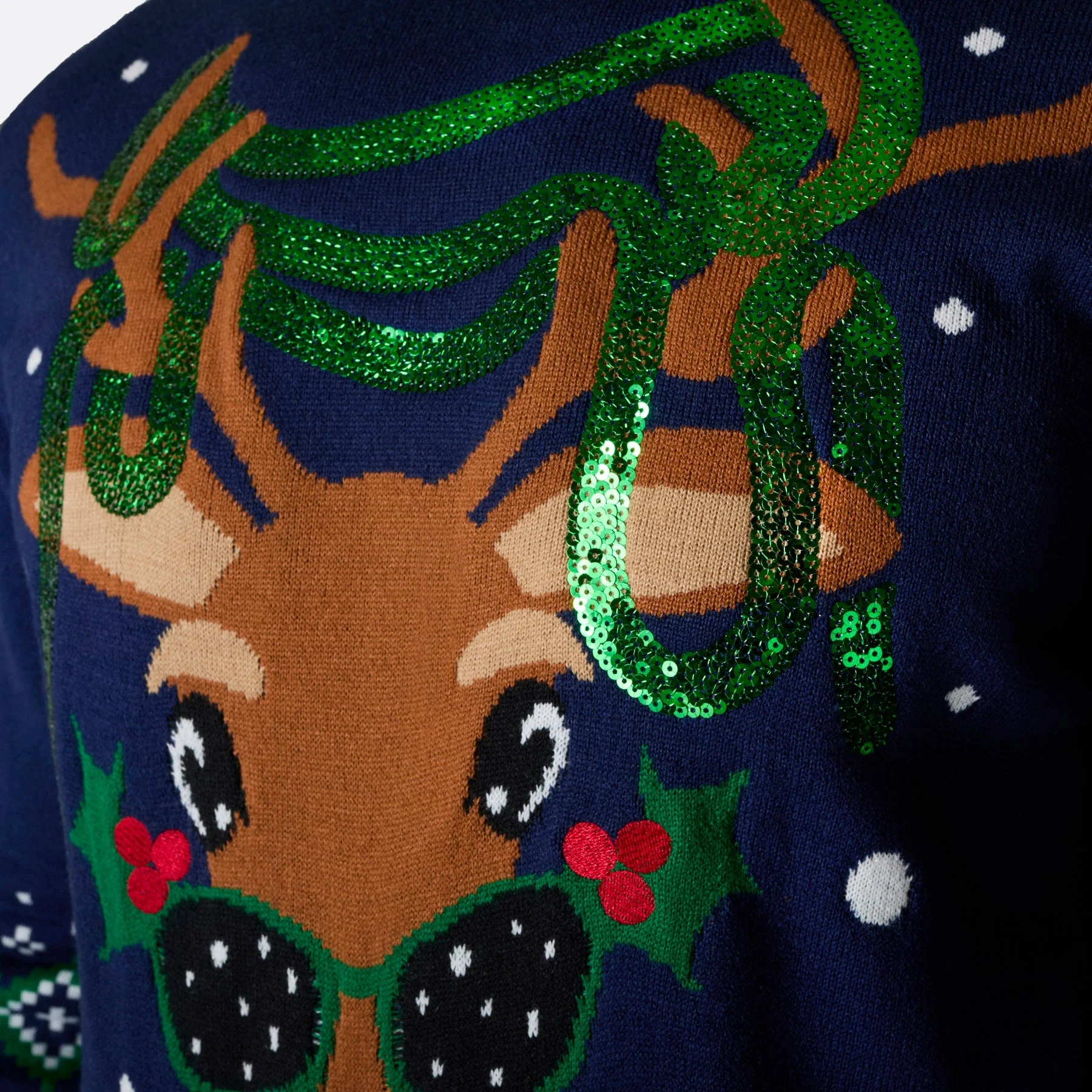 Men's Rudolph Christmas Jumper - Image 5