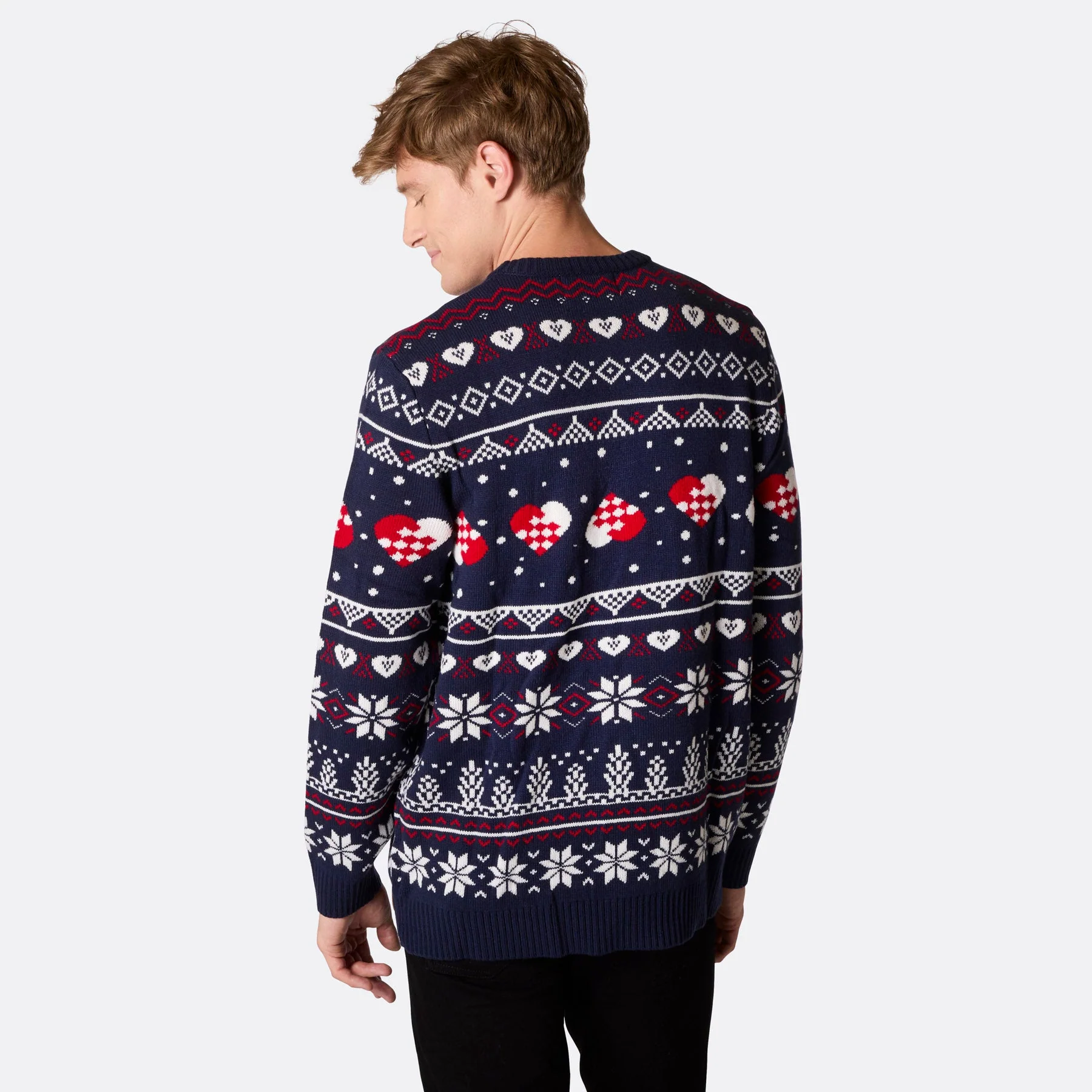 Men's Snowman Christmas Jumper - Image 3
