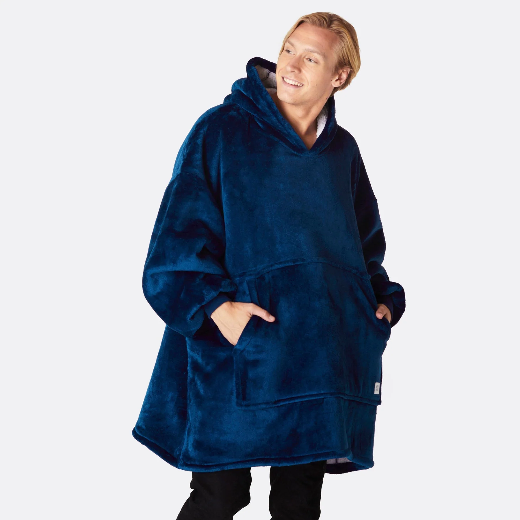 Navy HappyHoodie - Image 4