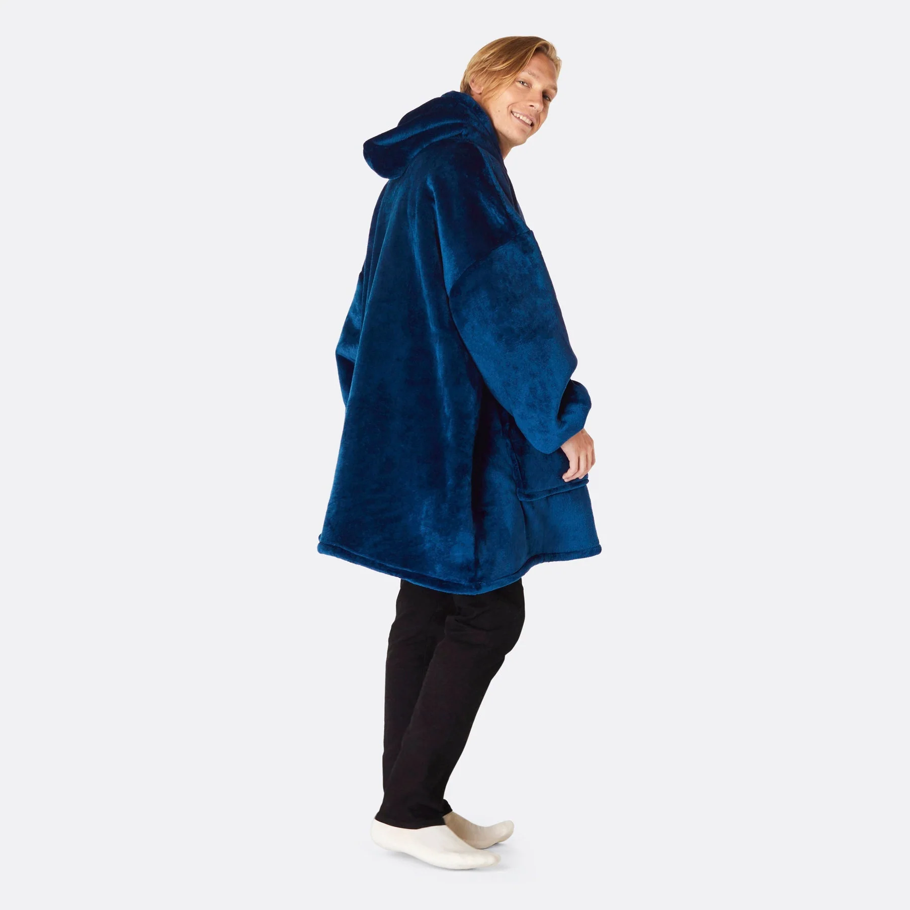 Navy HappyHoodie - Image 5