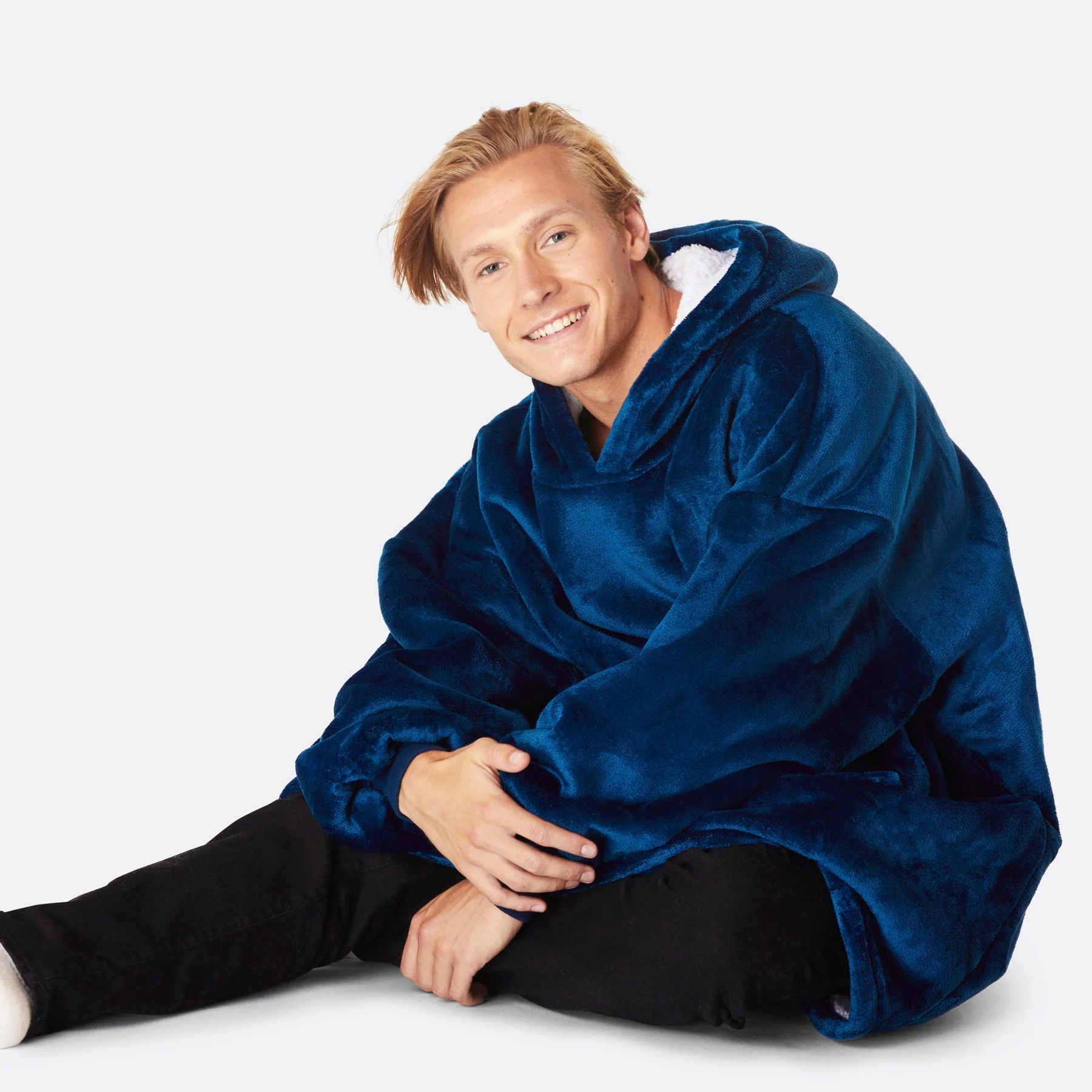 Navy HappyHoodie - Image 6