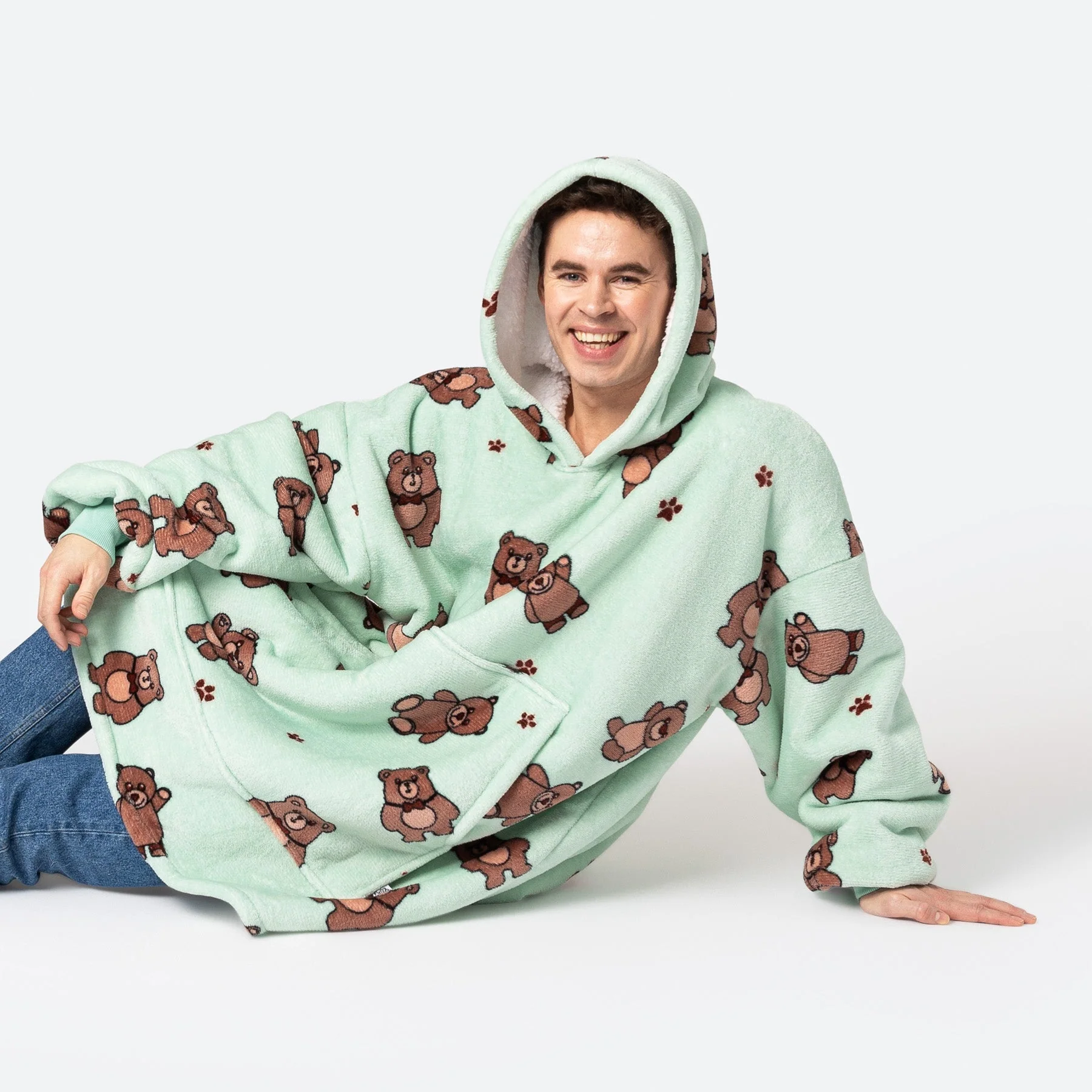 Teddy Bear HappyHoodie - Image 6