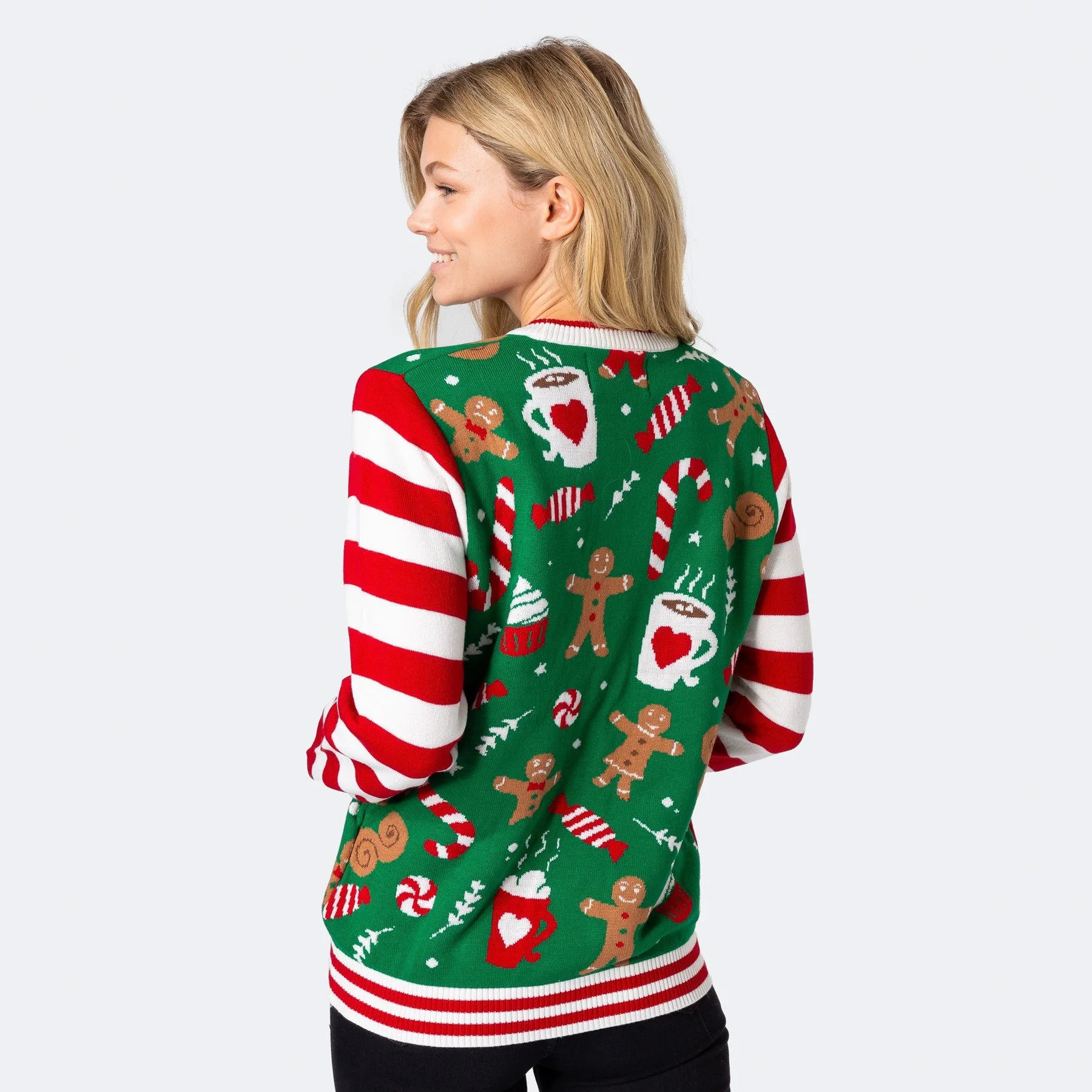 Women's Christmas Calories Jumper - Image 3