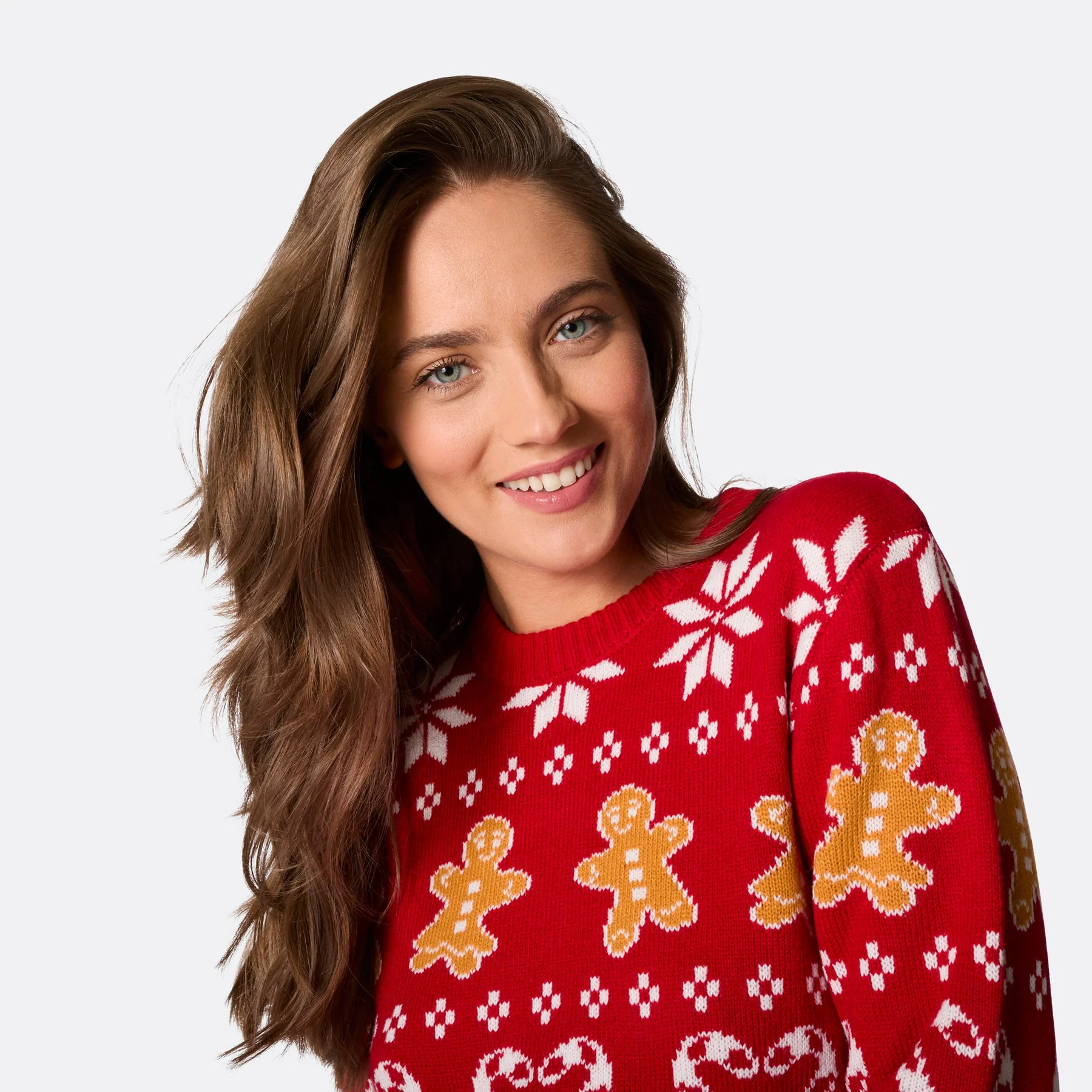 Women's Family Red Christmas Jumper - Image 6