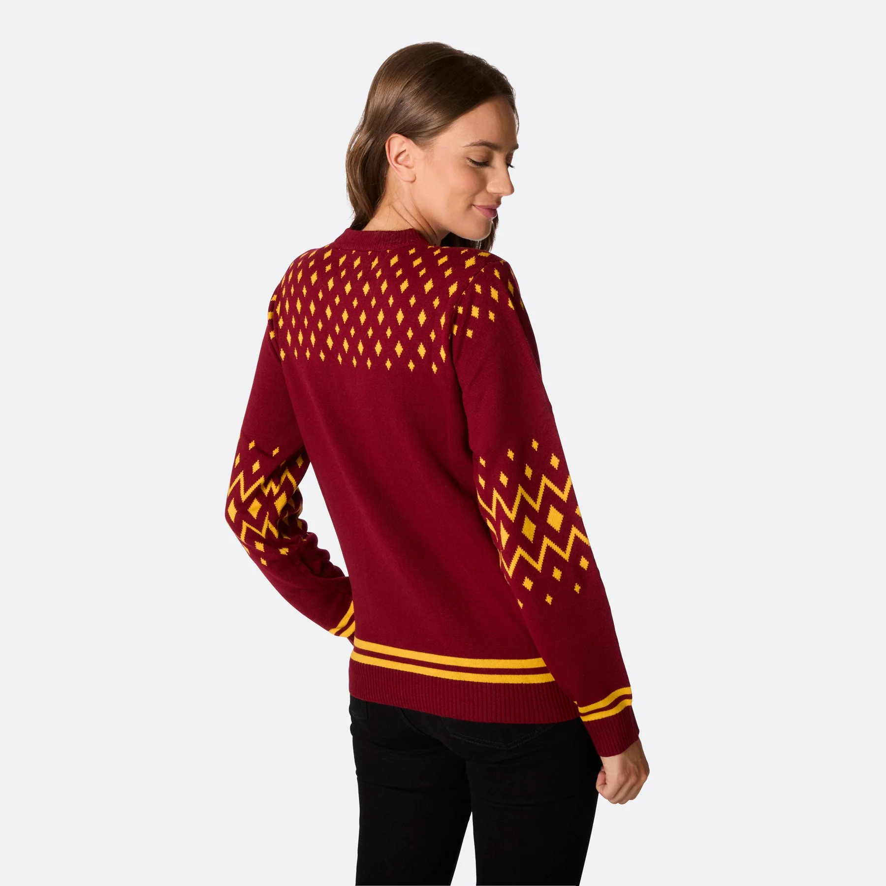 Women's Hogwarts Christmas Jumper - Image 3