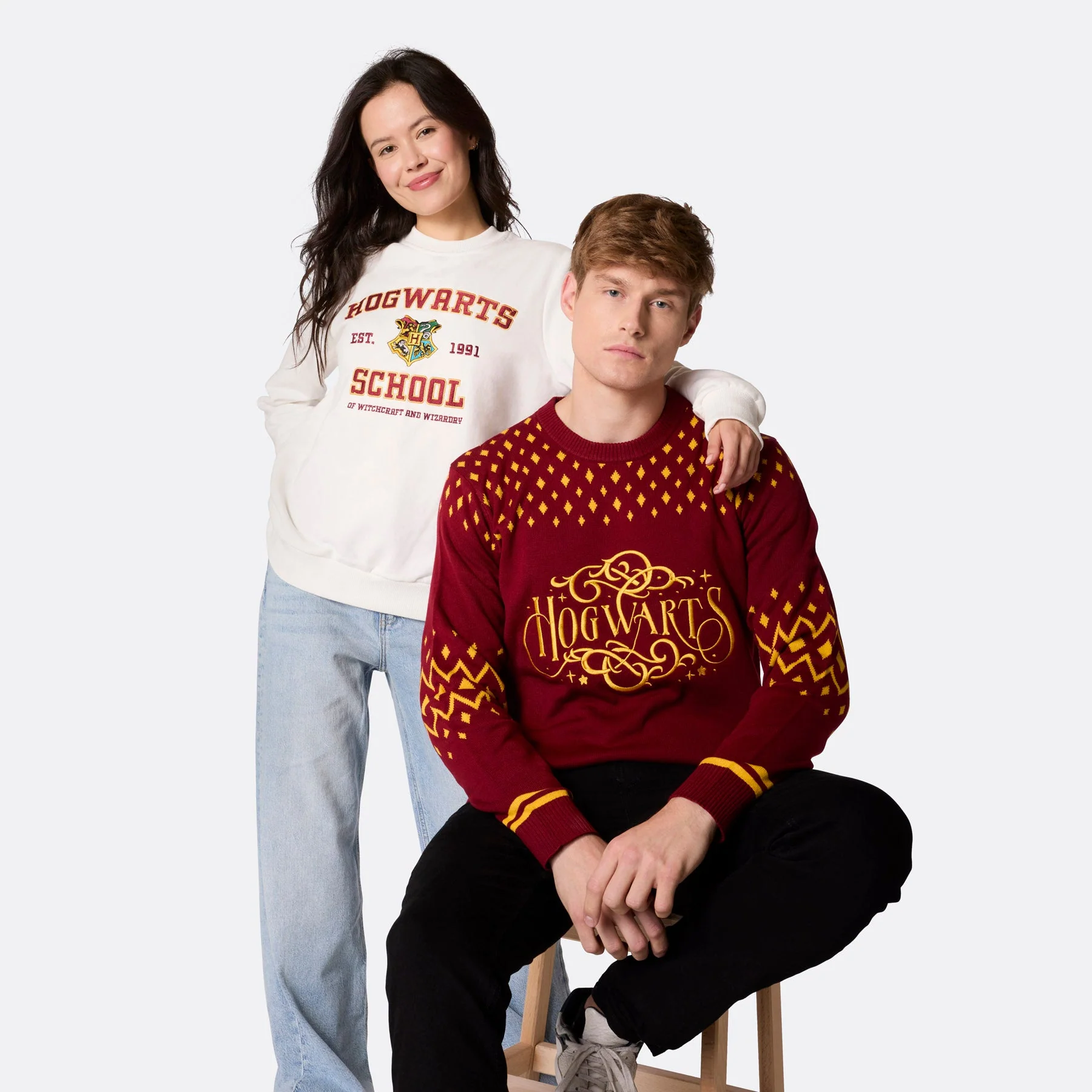 Women's Hogwarts School Sweatshirt - Image 5