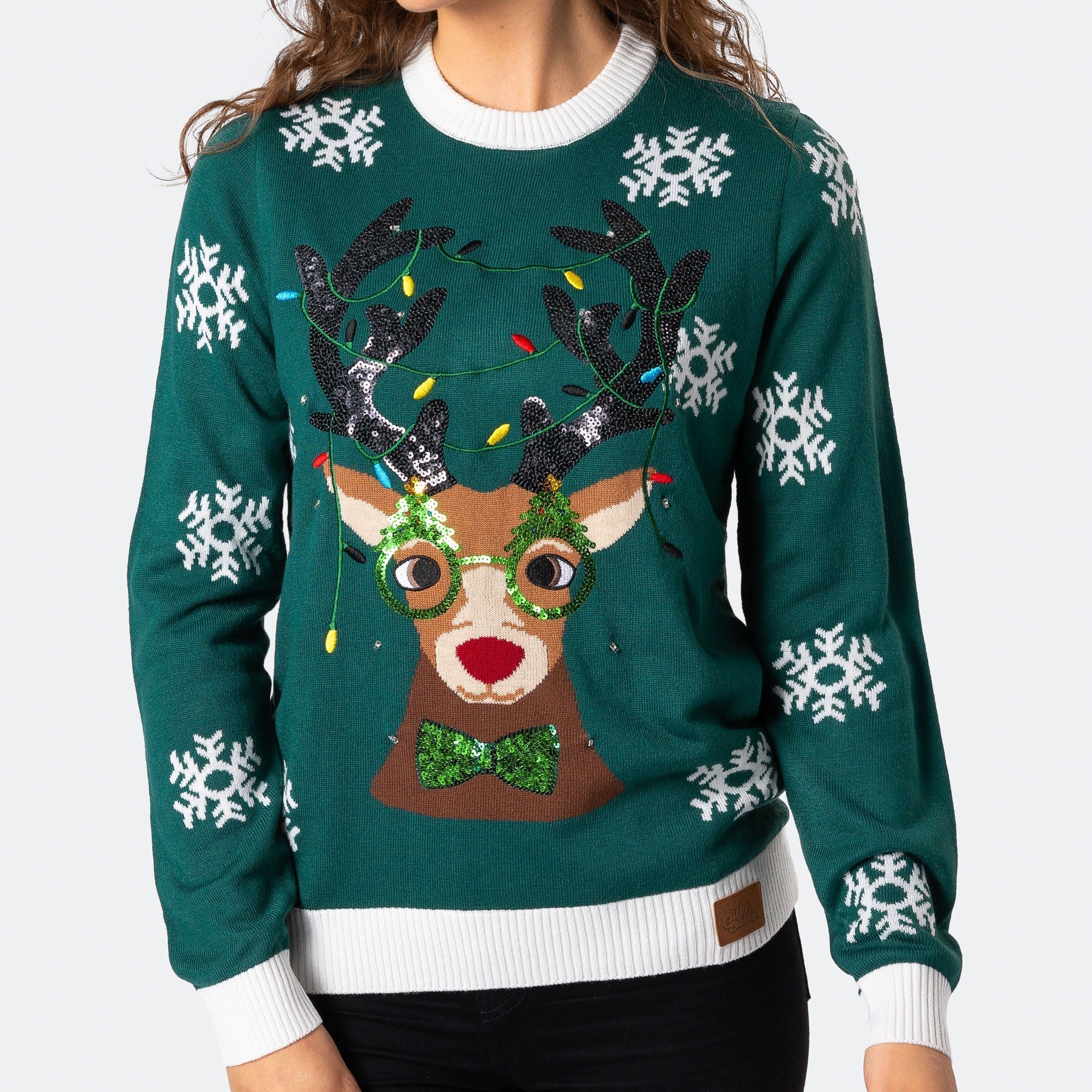 Women's Rudolf Christmas Jumper - Image 6