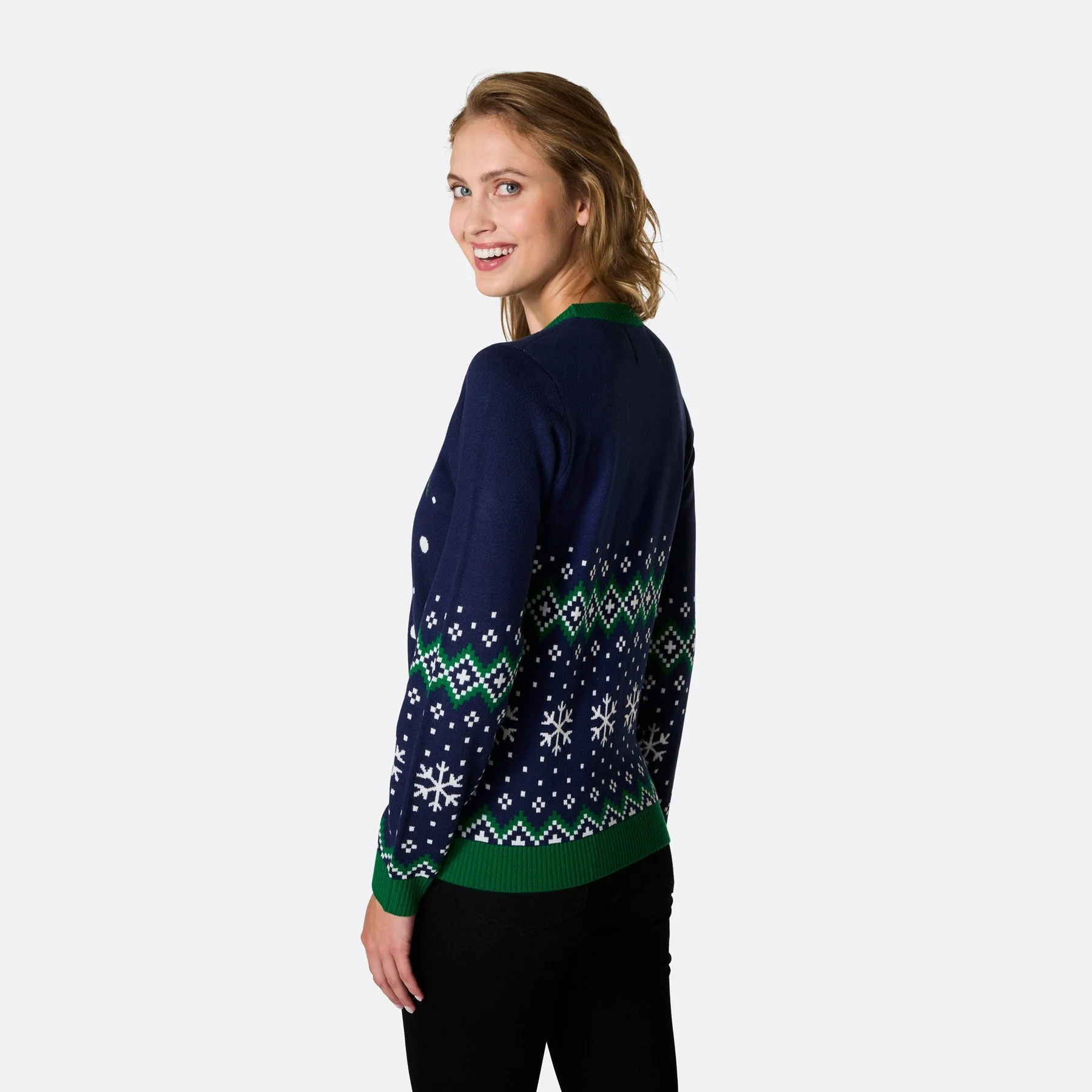 Women's Rudolph Christmas Jumper - Image 3