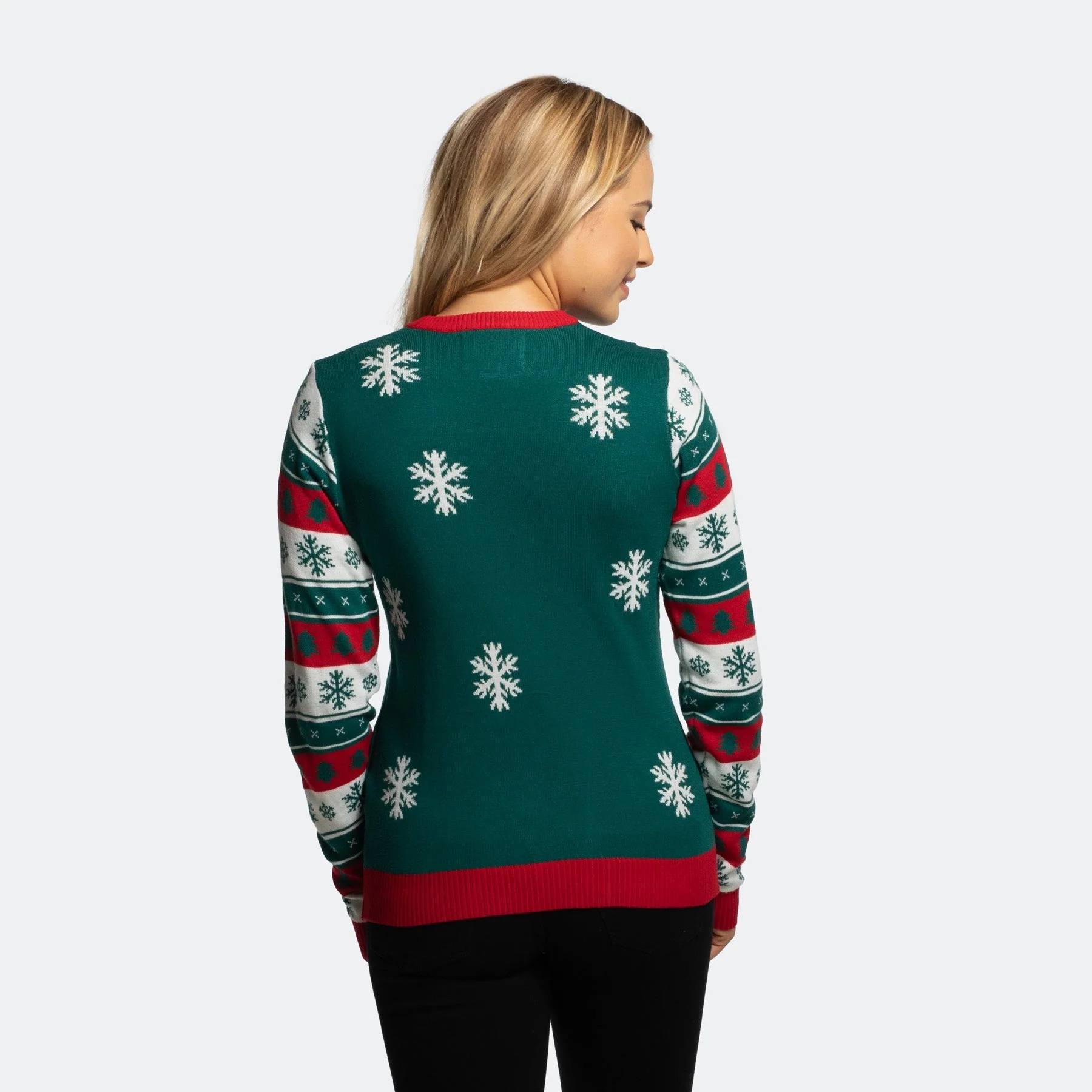 Women's You Miss, You Drink! Christmas Jumper - Image 3